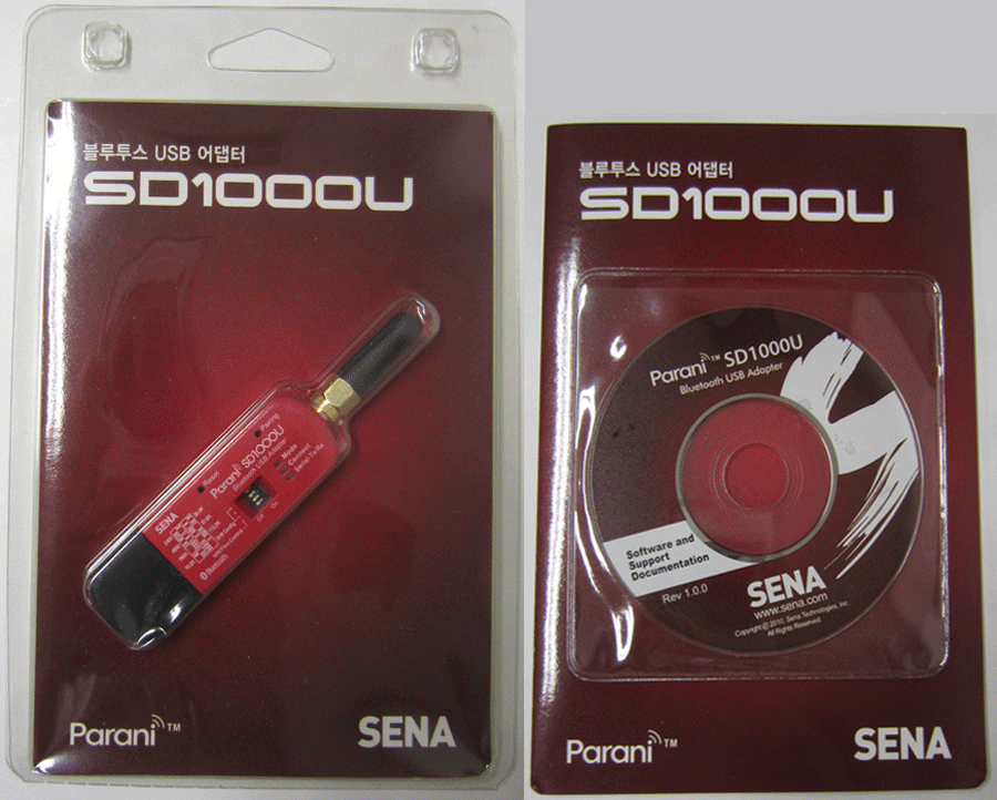 블루투스 USB어댑터 - Parani-SD1000U